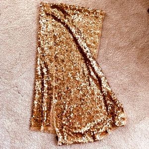 Cejon gold glam wrap